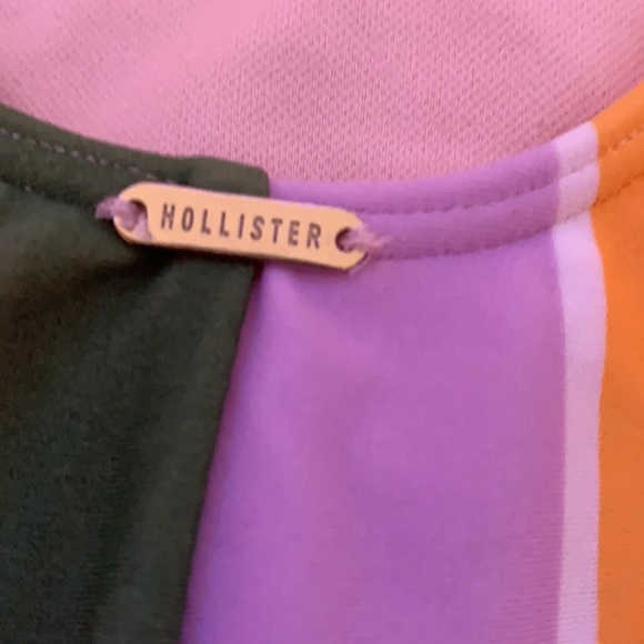 Striped Hollister one piece swimsuit xs - Picture 3 of 4